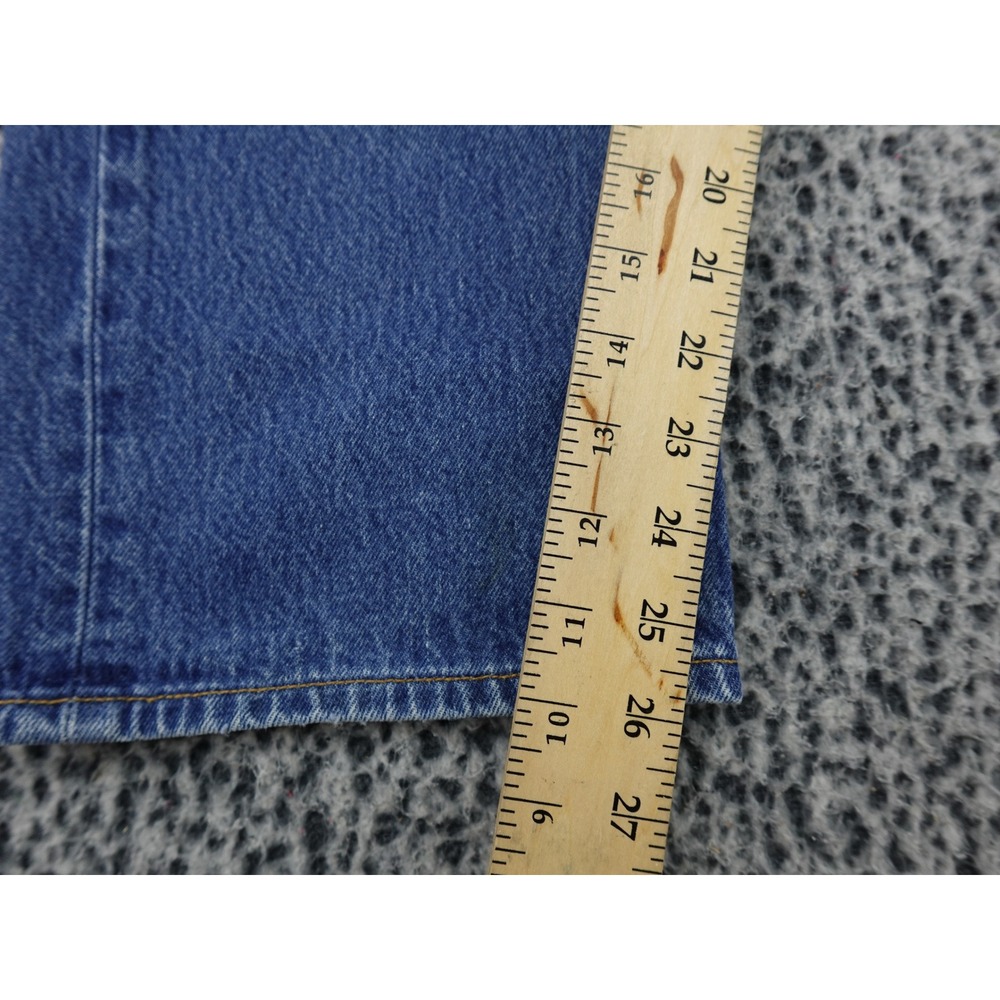 Levi's 501 Straight Leg Jeans Mens 30x26 Blue Vintage Button Fly Cotton - Picture 5 of 14